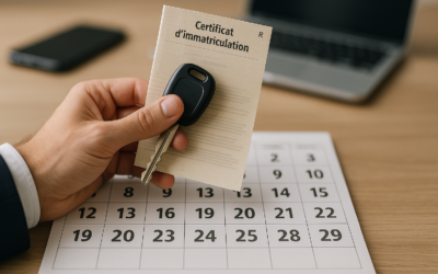 Quel est le délai pour changer la carte grise après un achat ou un déménagement ?