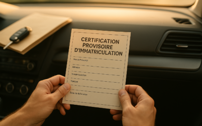 Tout savoir sur la Certification Provisoire d’Immatriculation (CPI)