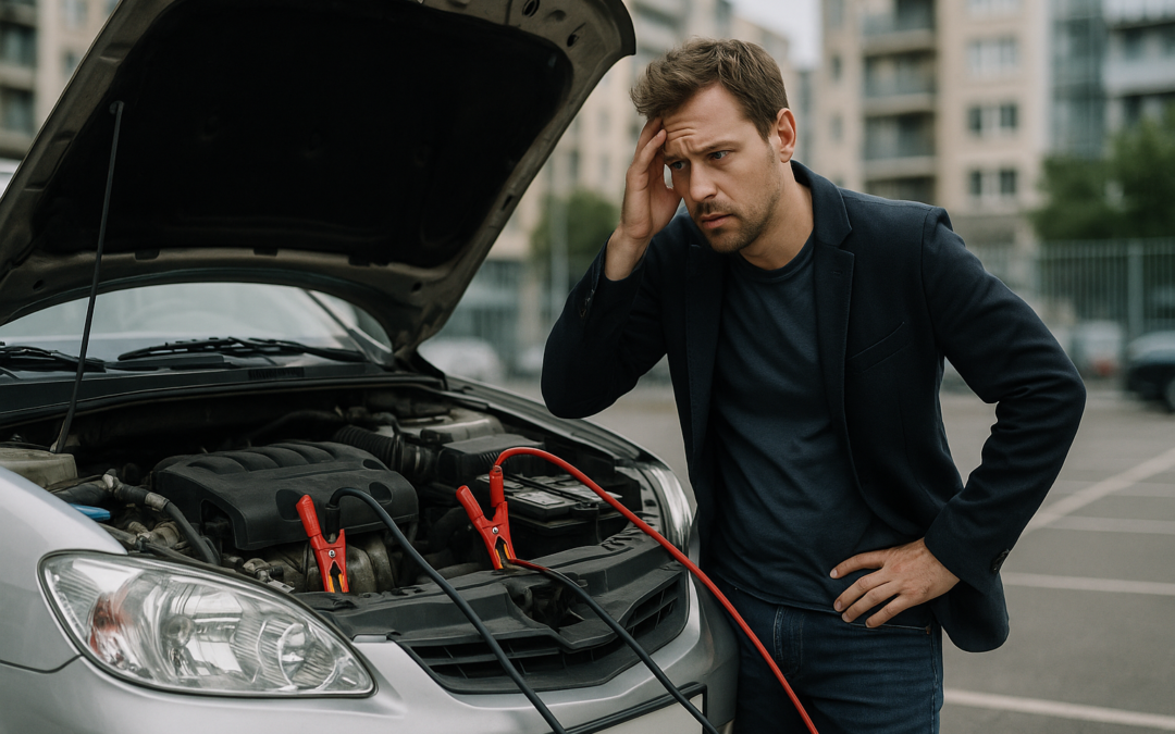 Batterie voiture déchargée : que faire tout de suite ?
