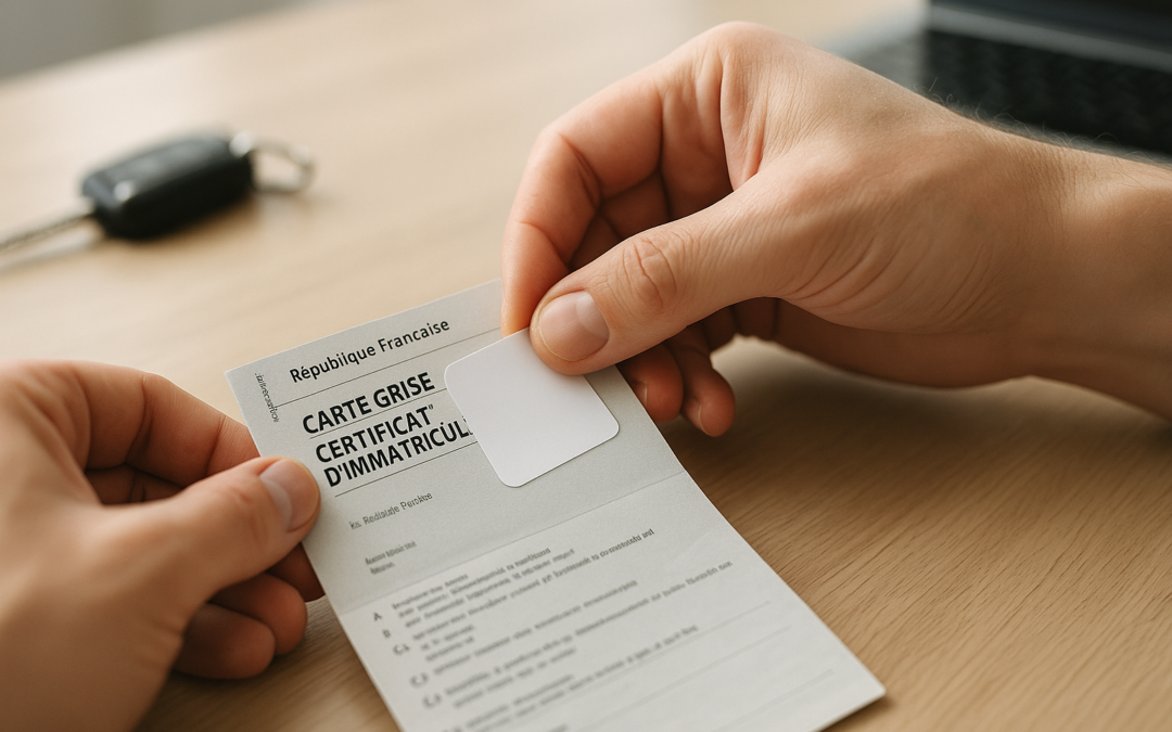 Carte grise : changement d’adresse et prix en 2026