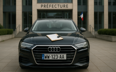Plaque WW, CPI WW et carte grise pour un import d’Allemagne