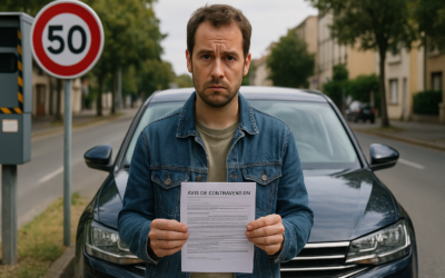Excès de vitesse de moins de 20 km/h : amende et points