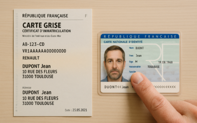 Erreur nom carte grise : que faire pour la corriger ?